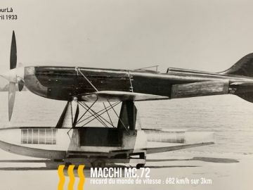 #cejourlà 

Le Macchi MC.72 marqua l’apogée de la carrière de l'ingénieur Mario Castoldi. Cet appareil fut conçu en vue de sa participation à la coupe...