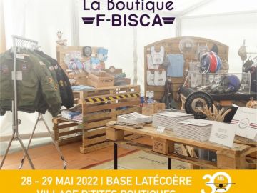 La boutique F-BISCA au #RIHB 2022 ! 

Qui dit Rassemblement International d’Hydravions Biscarrosse @rih_biscarrosse , dit ouverture exceptionnelle du Musée...