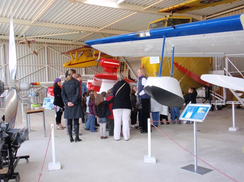 Guided tours of the Musée de l'Hydraviation