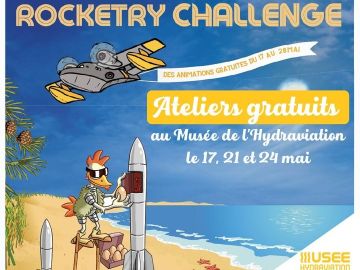 [ROCKETRY CHALLENGE 2023] 

Le Musée de l'Hydraviation proposent des ateliers dans le cadre du Rocketry Challenge permettant la réalisation de projets...