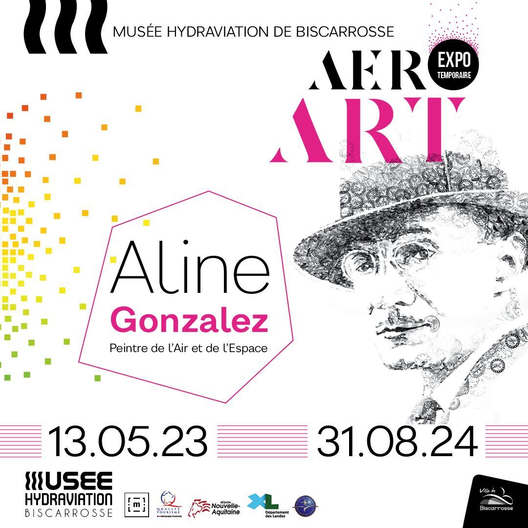 Exposición temporal AERO ART Aline Gpnzalez 
