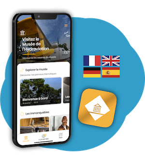 app of the Musée de l'Hydraviation app of the Musée de l'Hydraviation