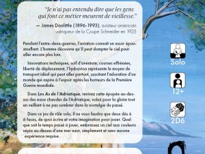 Présentation du jeu Les As de l'Adriatique