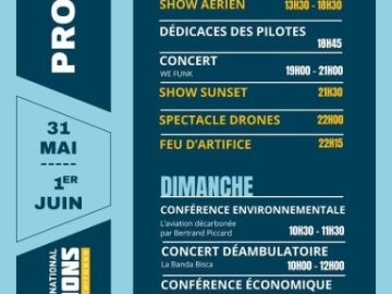 Le programme complet du Rassemblement International d’Hydravions de Biscarrosse 2025 ! ✈🌟

C’est le grand week-end qui approche ! Découvrez toutes les...