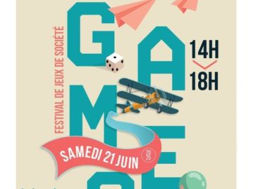 🚀 Décollage immédiat pour Aéro’Games, festival de jeux de société !

Le samedi 21 juin, venez jouer, construire, piloter et rêver d’aviation ✈️
Au programme...