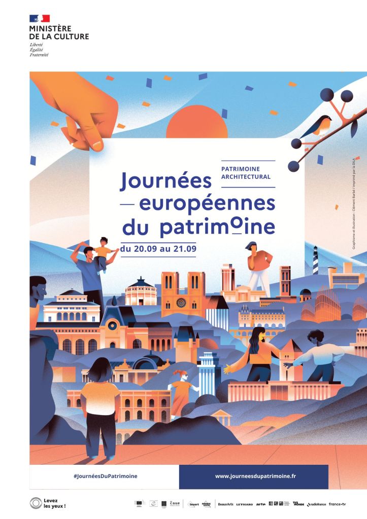 [JOURNÉES DU PATRIMOINE] Animations extérieures gratuites le samedi 20 et dimanche 21 septembre 2025 !