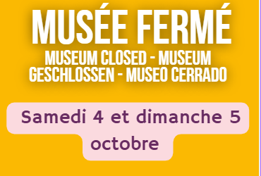 Fermeture exceptionnelle