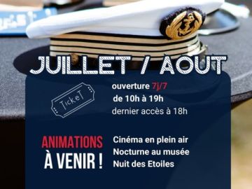[ LANCEMENT DE LA SAISON ✈ ]

À partir du mercredi 1er juillet et jusqu'au lundi  31 août, le Musée de l'Hydraviation est ouvert de 10h à 19h (dernier accès...