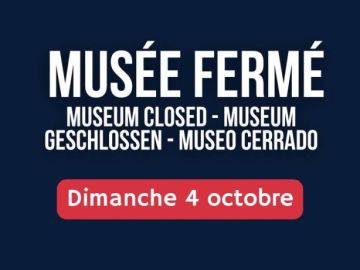 🚨 FERMETURE EXCEPTIONNELLE & SENSATIONS FORTES ! ✈️
Le dimanche 4 octobre, votre musée ferme ses portes... pour mieux vous retrouver à quelques kilomètres...